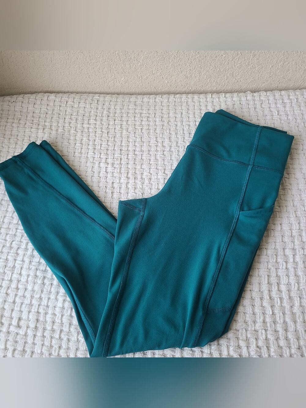 Fabletics Teal Athletic Leggings Women's Size M
